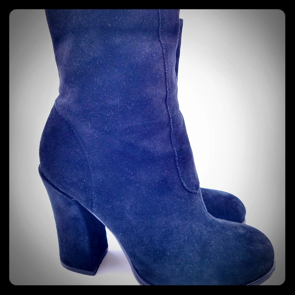 Vintage Zodiak | Ankle Boots w/ Mod Chunky Heel